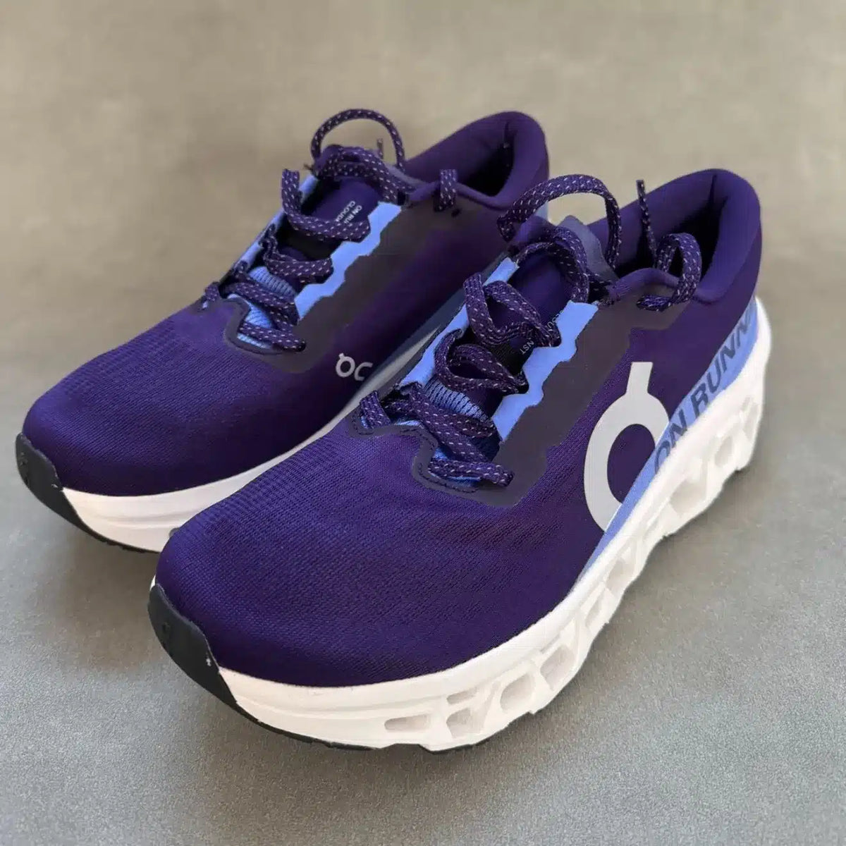 On Running Cloudmonster 3 Purple & Grey Shoes Sneakers - nk0005611 image 2