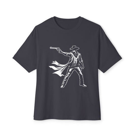 Wild West Gunslinger 2 Unisex Oversized Boxy Tee