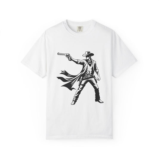 Wild West Gunslinger 1 Unisex Garment-Dyed T-shirt