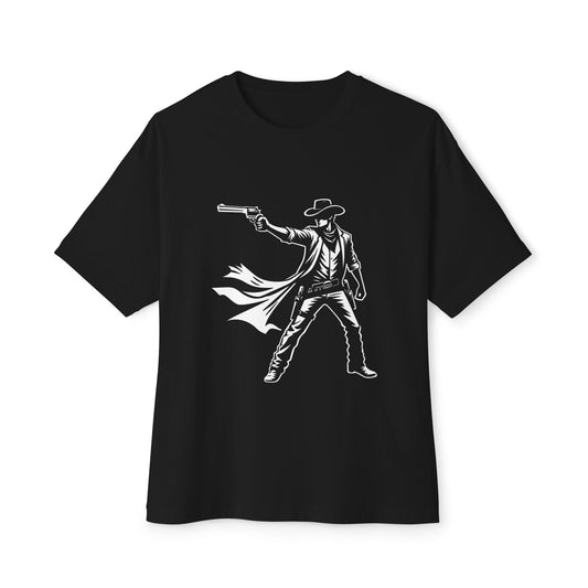 Wild West Gunslinger 2 Unisex Oversized Boxy Tee