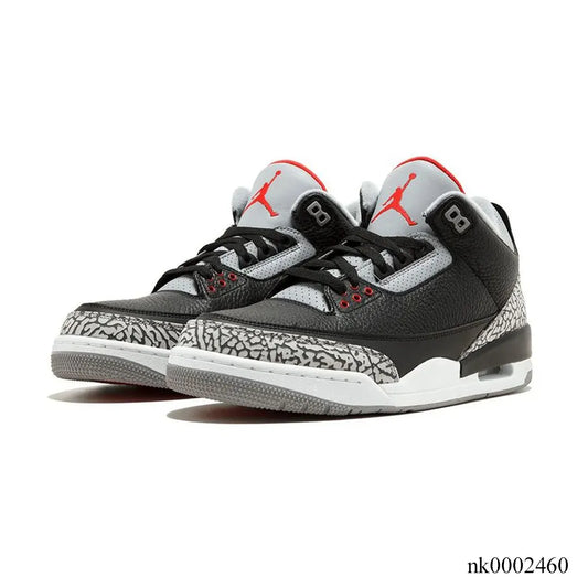 Air Jordan 3 Retro Black Cement 2018 Shoes Sneakers - nk0002460 image 2