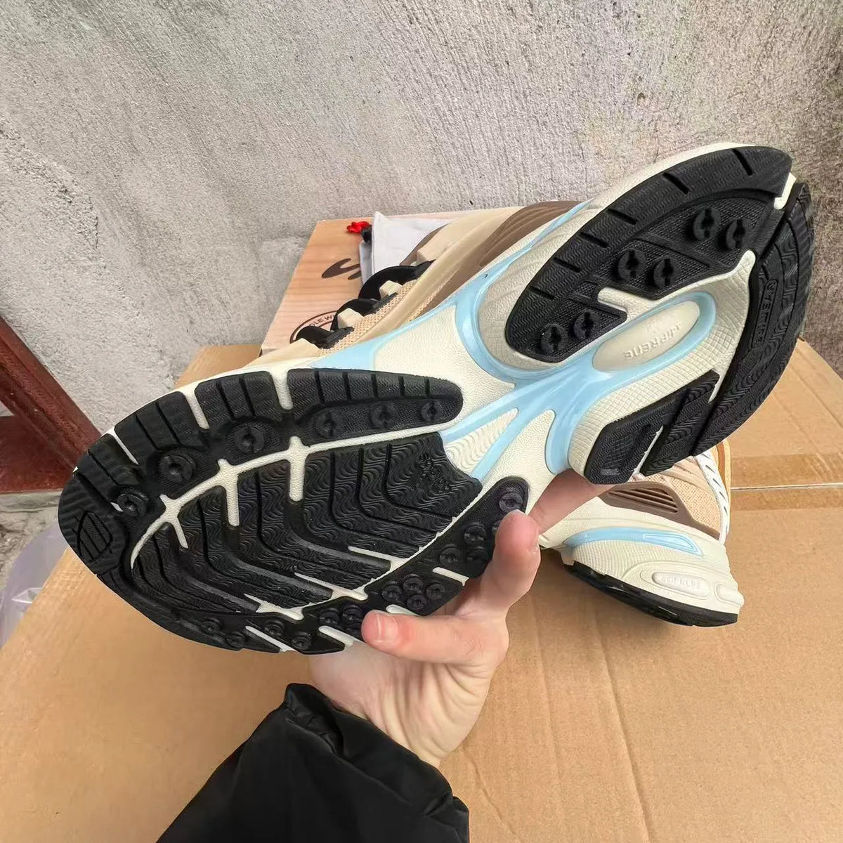 Pharrell x AD Adistar Jellyfish Tan Shoes Sneakers - nk0004814 image 8
