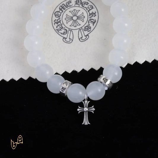 CH Beaded Cross Bracelet - CH0070 image 2