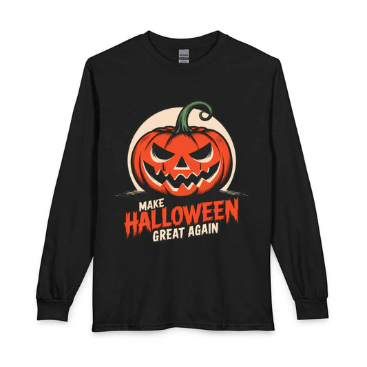 Make Halloween Great Again Long Sleeve T-Shirt image 0