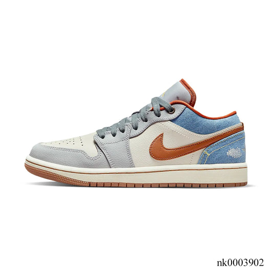 AJ 1 Low Phantom Denim Shoes Sneakers - nk0003902 image 1