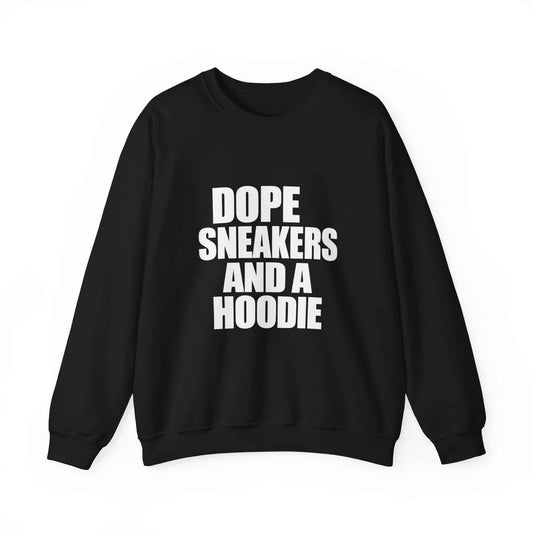 Graphic Print Crewneck Sweatshirt - POD0036 image 0