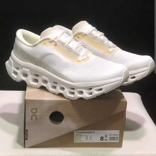 On Running Cloudmonster 3 LN1 Ivory Ray Shoes Sneakers - nk0005599 image 2