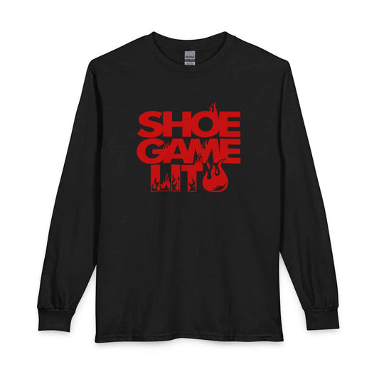 Graphic Print Long Sleeve T-Shirt - POD0040 image 0