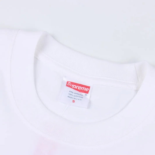 SUP Cross Box Logo T-Shirt in White - 513 - spm0000513 image 2