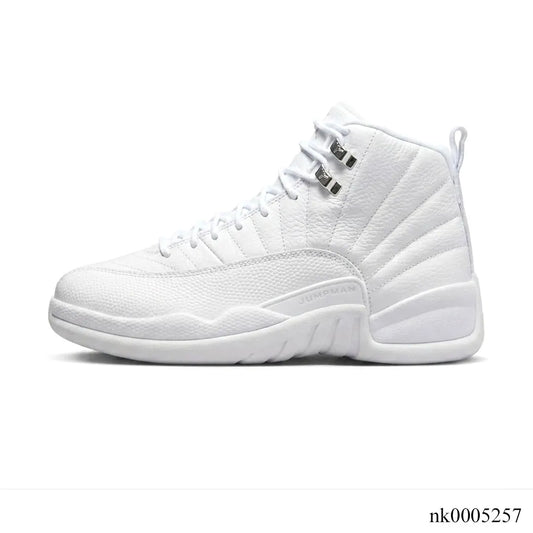 AJ 12 Retro All White Shoes Sneakers - nk0005257 image 1