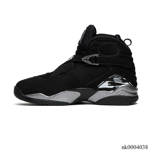 AJ 8 Black Chrome Shoes Sneakers – nk0004038 image 1