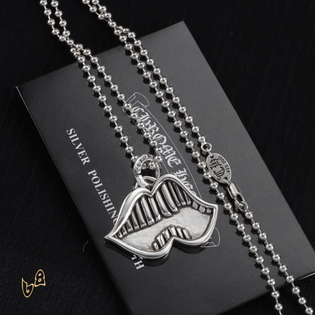 CH Lip Pendant Necklace - CH0007 image 5
