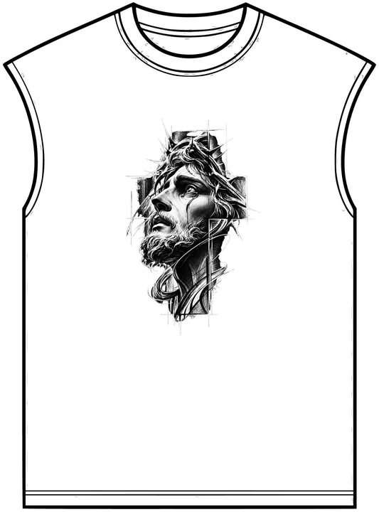 Crown of Faith 2 Unisex Garment-Dyed Muscle Tee image 0