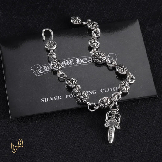 CH Cross Flower Ball Bracelet - CH0072 image 2