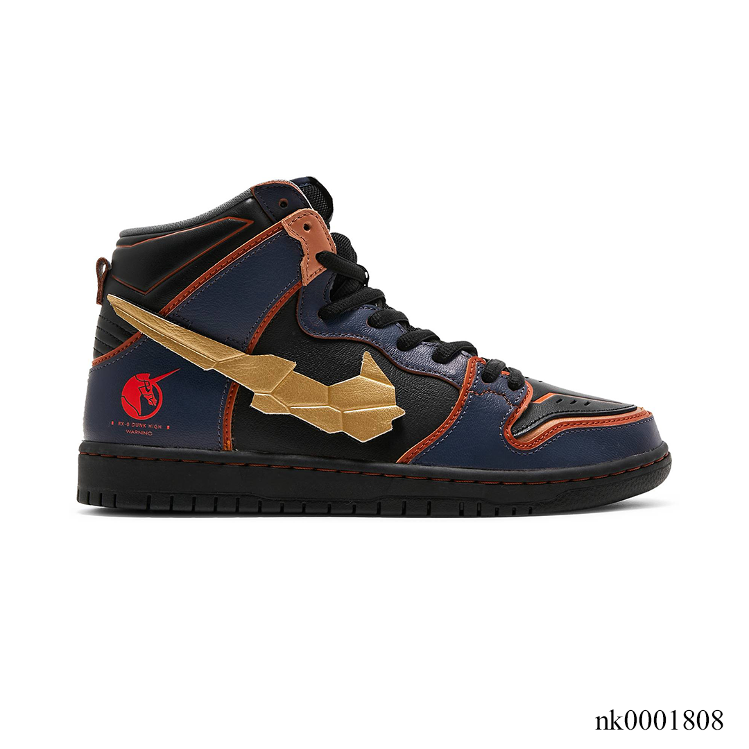 SB Dunk High Project Unicorn - Banshee Norn x Gundam Shoes Sneakers - nk0001808 image
