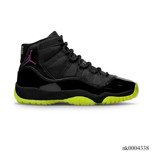 AJ 11 Black/Barely Volt Shoes Sneakers - nk0004338 image 0