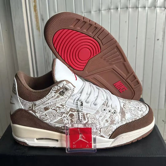 Air Jordan 3 Retro "Laser" Shoes Sneakers – nk0005537 image 4