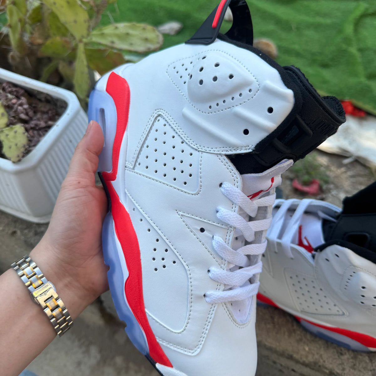 AJ 6 Retro Bulls Shoes Sneakers - nk0003984 image 5