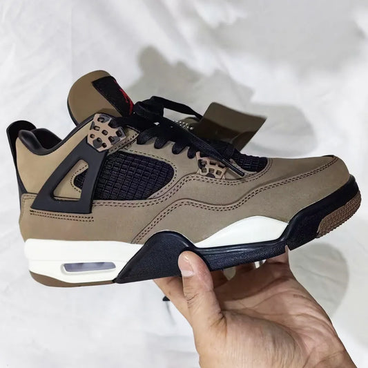 Travis Scott x Air Jordan 4 Olive Shoes Sneakers - nk0001765 image 2