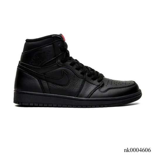 Air Jordan 1 High OG Triple Black Shoes Sneakers – nk0004606 image 0