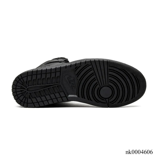 Air Jordan 1 High OG Triple Black Shoes Sneakers – nk0004606 image 2