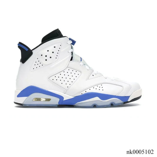 Air Jordan 6 Retro Sport Blue Shoes Sneakers - nk0005102 image 0