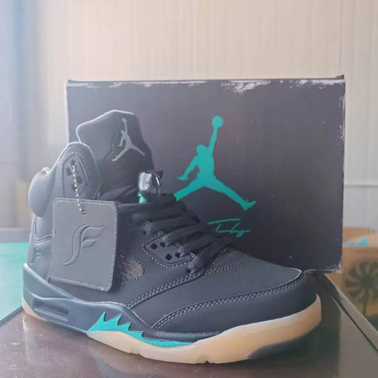AJ 5 Retro SoleFly Black Aurora Green Shoes Sneakers - nk0005505