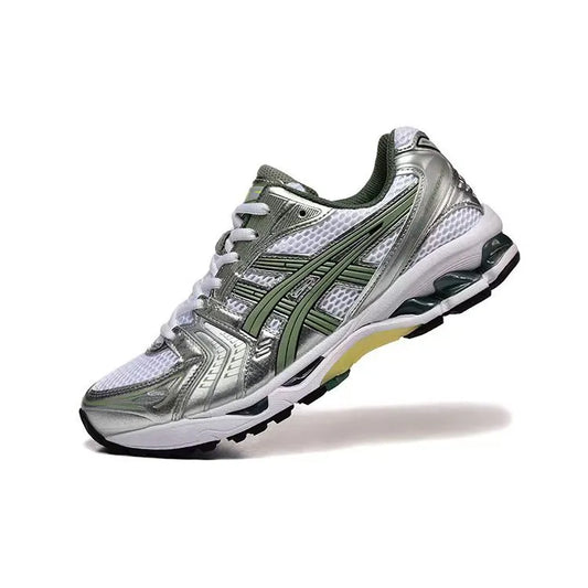 AS GEL-Kayano 14 Silver Green Shoes Sneakers - nk0005565