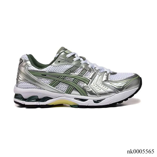 AS GEL-Kayano 14 Silver Green Shoes Sneakers - nk0005565