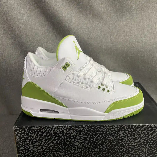 AJ 3 "White Matcha" Shoes Sneakers – nk0005594 image 2