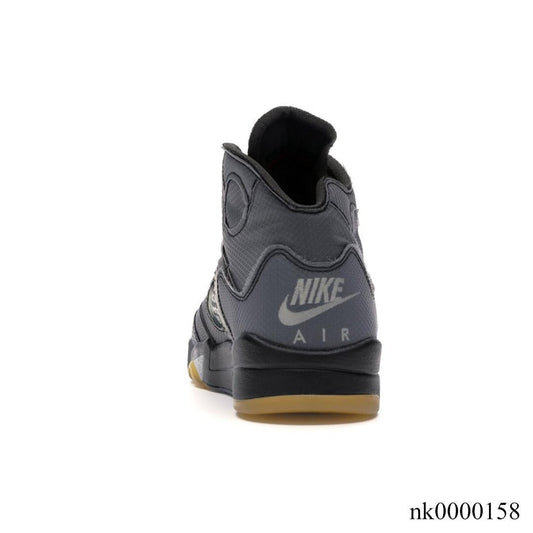 Air Jordan 5 Retro OW Black Shoes Sneakers - nk0000158 image 2