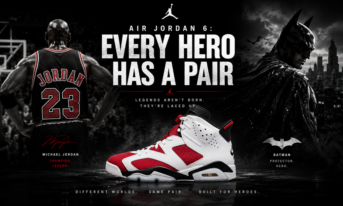 Air Jordan 6: Every Hero Has a Pair
