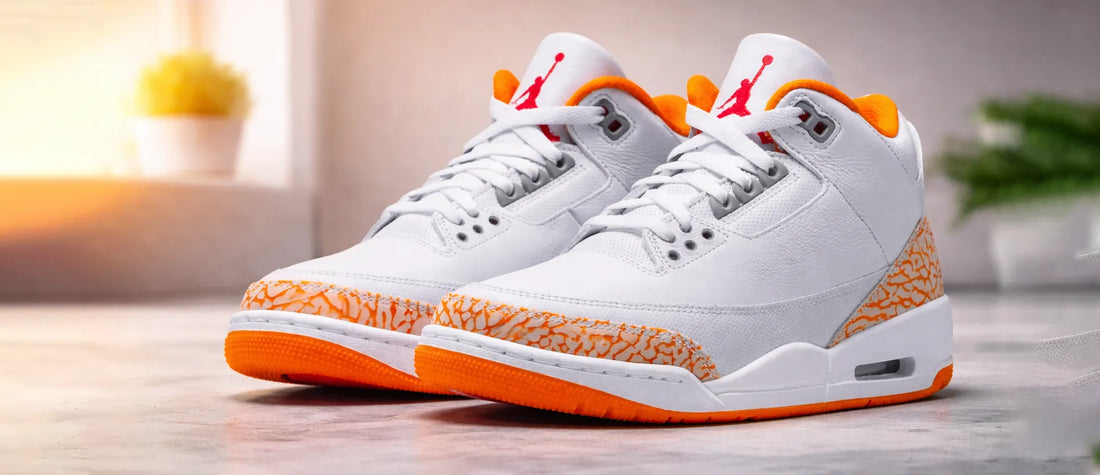 JORDAN 3 ORANGE CITRUS