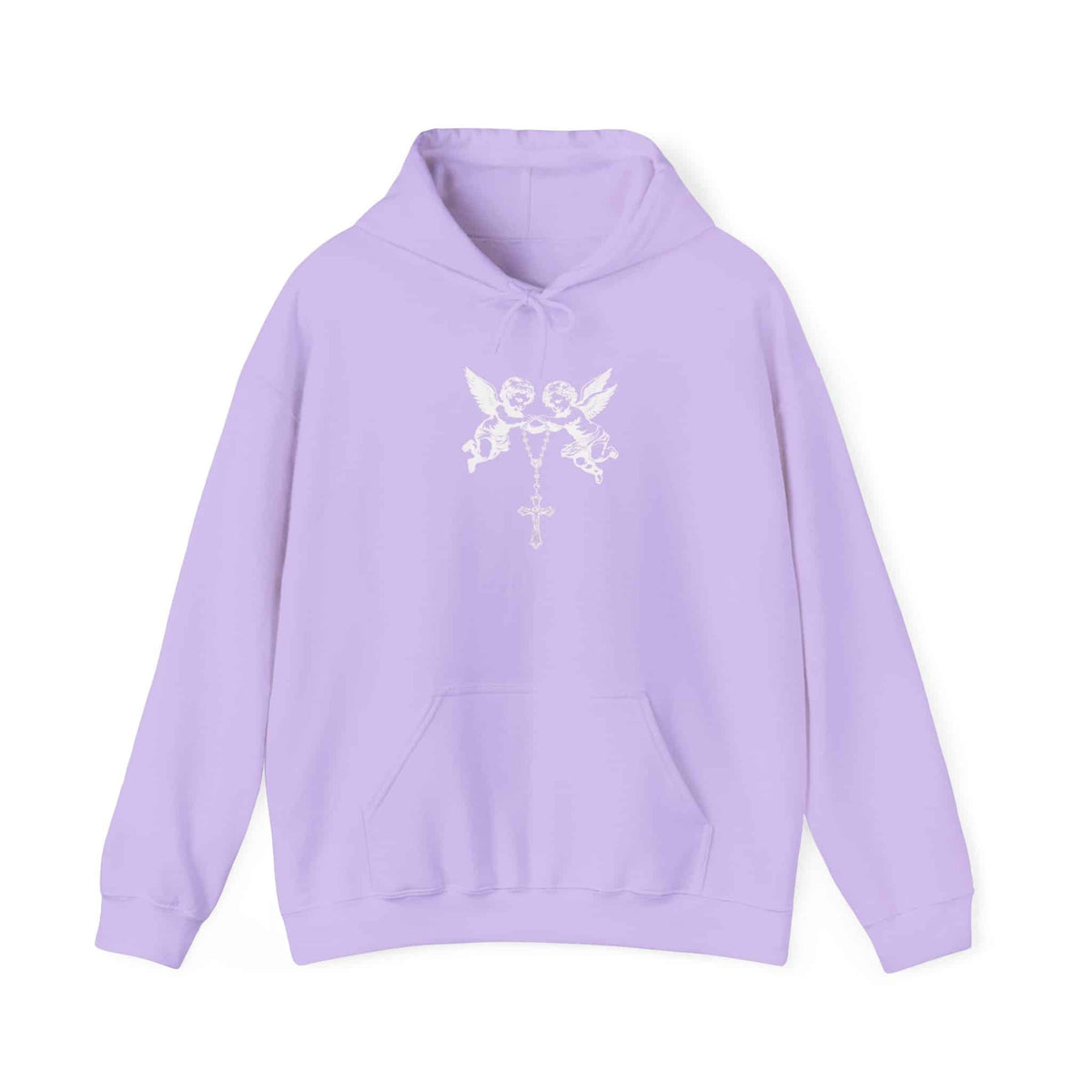 Heavenly Guardians Hooded Sweatshirt - S, Orchid image