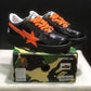 A Bathing Ape Bape Sta OS Feature Exclusive M2 Black Orange Shoes Sneakers - nk0005512 image 5
