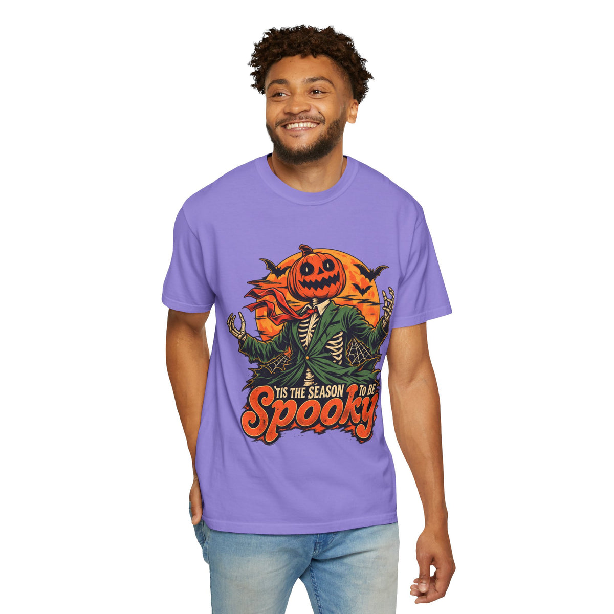 Spooky Season Unisex Garment-Dyed T-shirt image 59