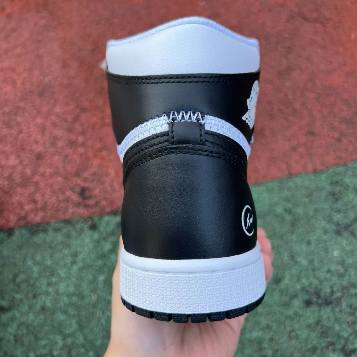 Fragment x Union LA x AJ 1 High OG Black White Shoes Sneakers – nk0004747 image 5