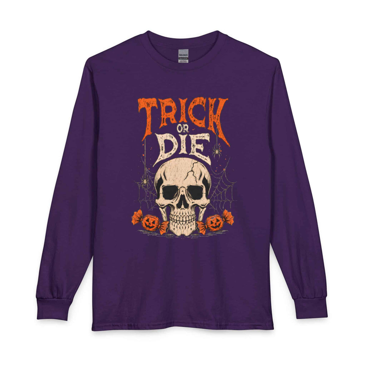 TRICK OR DIE Long Sleeve T-Shirt image 24