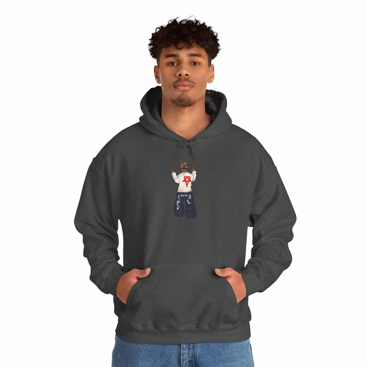 Rebel Attitude Hooded Sweatshirt image 97