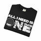 ALL_I_NEED_IS Unisex Garment-Dyed T-shirt image 2