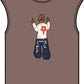 Rebel Attitude Unisex Garment-Dyed Muscle Tee image