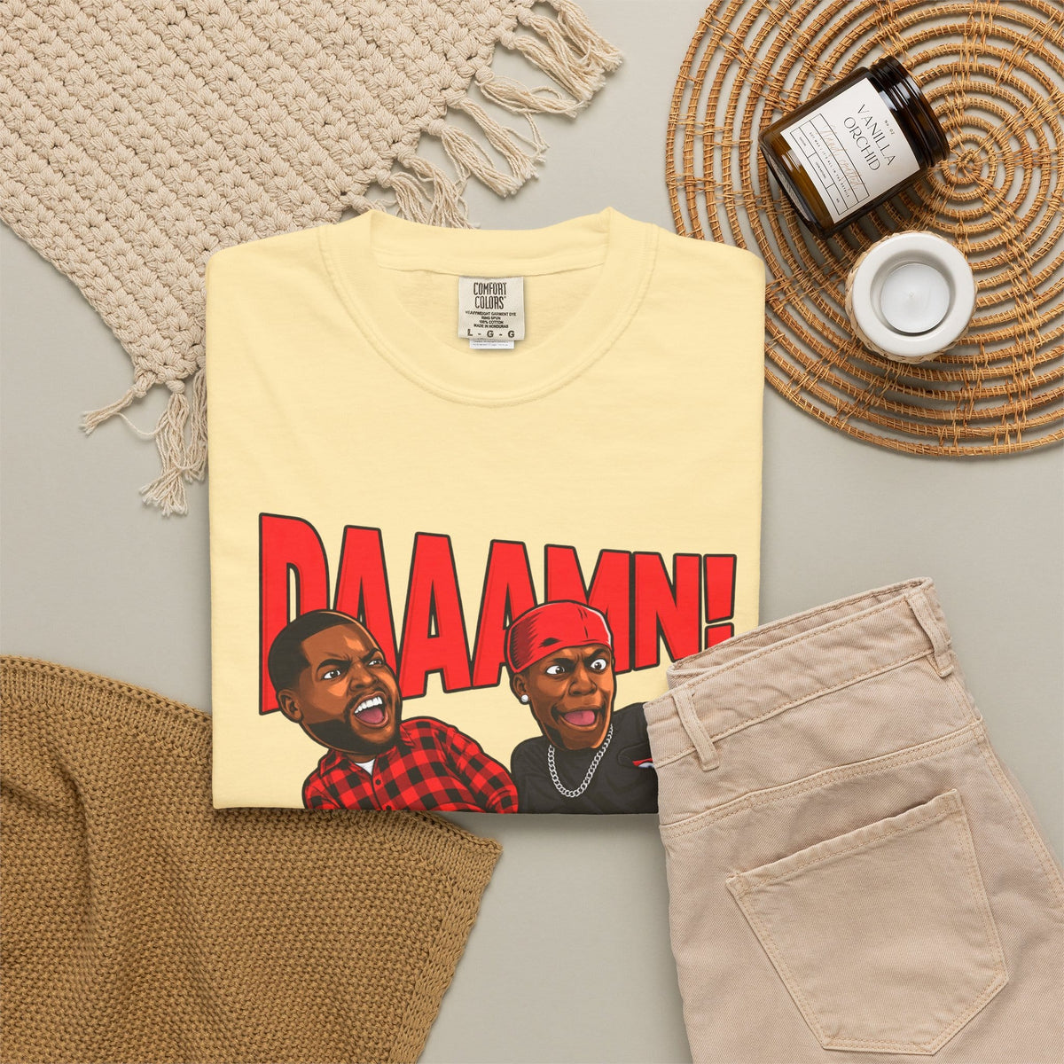 Graphic Print  Unisex Garment-Dyed T-shirt - POD0035 image 15