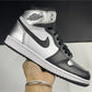 AJ 1 High OG WMNS Silver Toe Shoes Sneakers - nk0001426 image 1