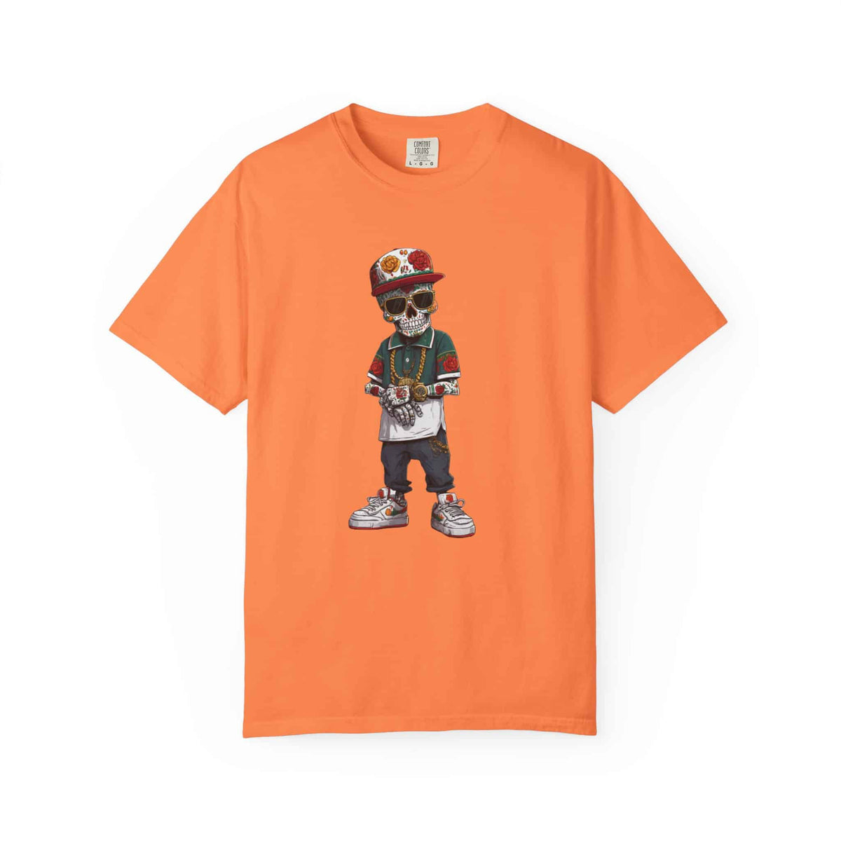 Skull Luxury Unisex Garment-Dyed T-shirt image 6