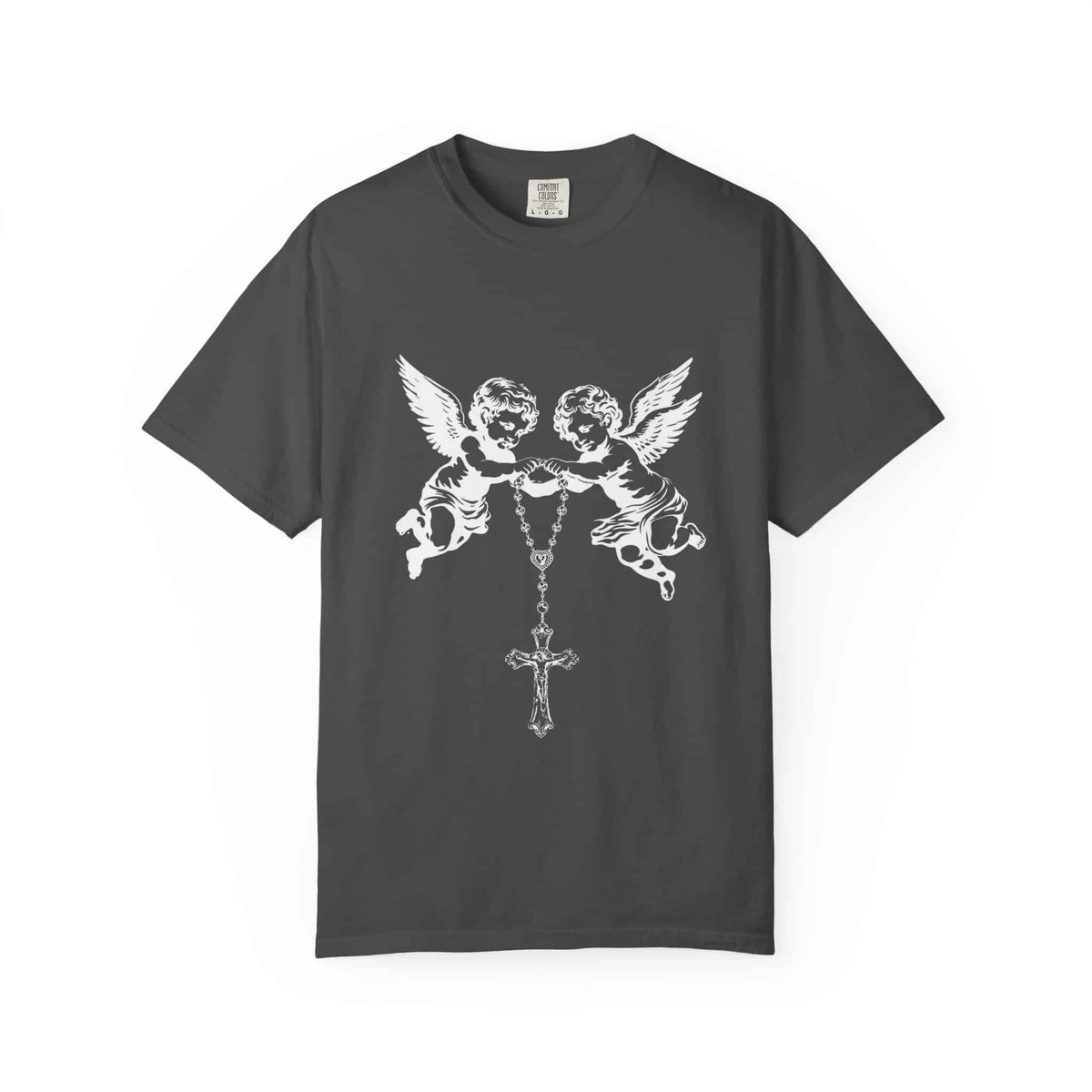 Heavenly Guardians Unisex Garment-Dyed T-shirt image