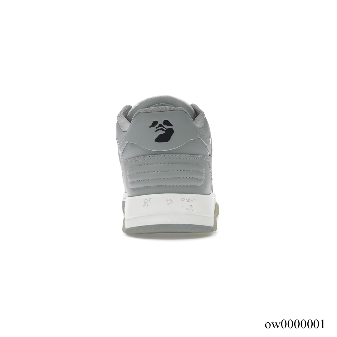 OW Out Of Office OOO Low TopsGrey White Shoes Sneakers  - ow0000001 image 3