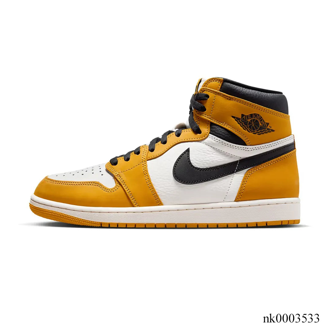 AJ 1 High OG Yellow Ochre Shoes Sneakers - nk0003533 image 1