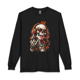 Neon Skull DJ Long Sleeve T-Shirt image 0