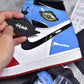 AJ 1 Retro High Fearless UNC Chicago Shoes Sneakers - nk0000058 image 12