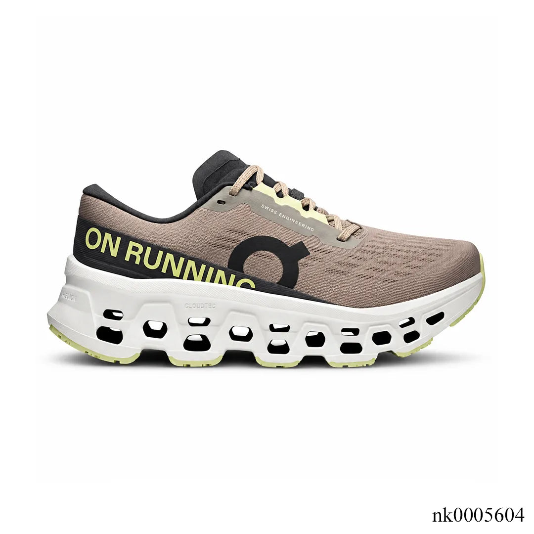 On Running Cloudmonster 3 Cinder Ivory Shoes Sneakers - nk0005604 image 0